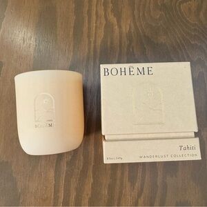 4/$20 EMPTY Bohème Wanderlust Tahiti Candle Vessel Jar
